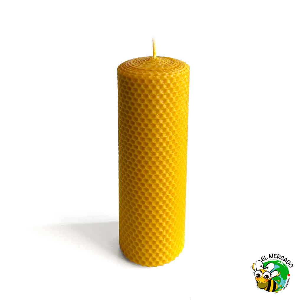 Velas tealight de pura cera de abeja  Pack con portavela – El Mercado de  Honey Tina