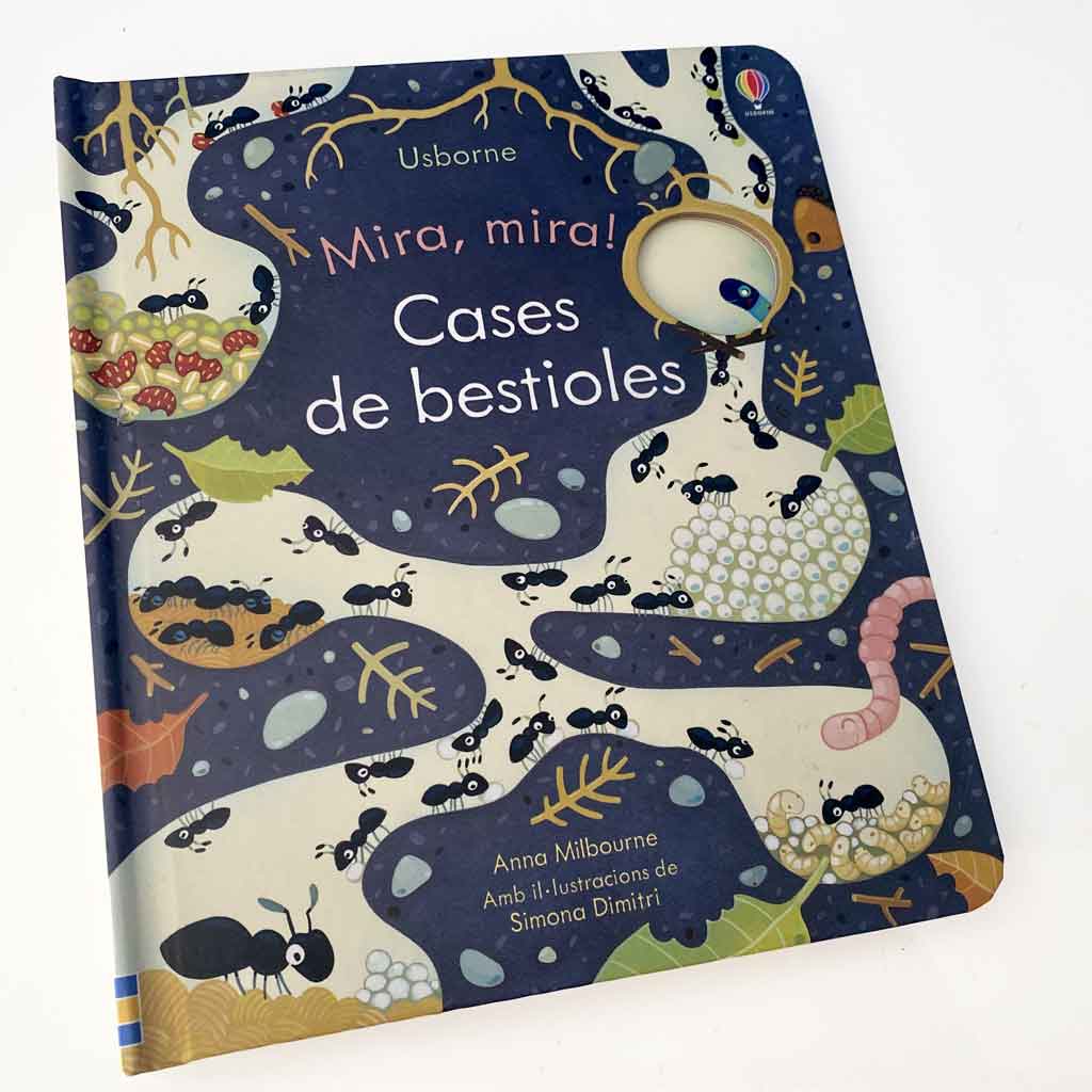 Cases de bestioles. Cuento en Catalan. Usborne | + 3 años