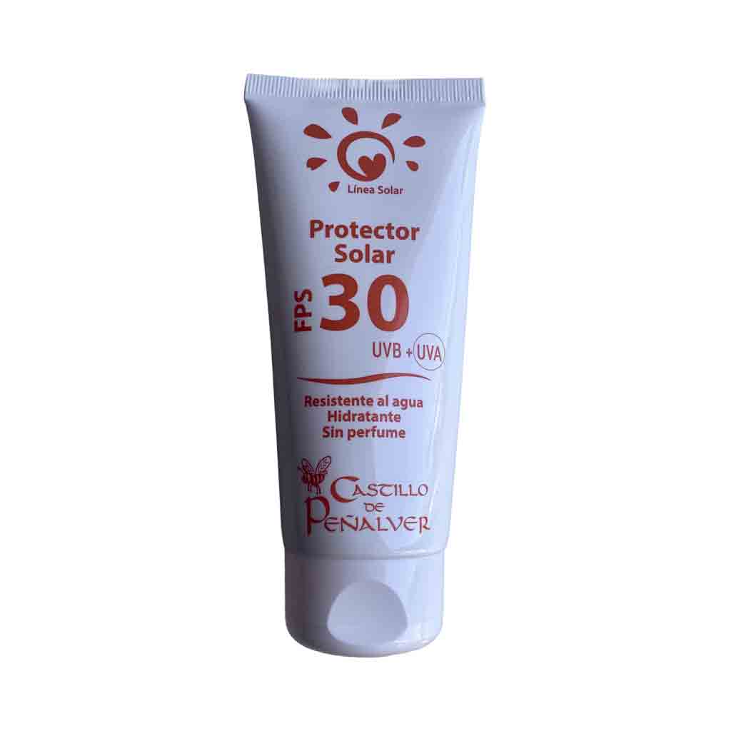 Crema Hidratante Protección Solar FPS 30, 100 ml. | Castillo de Peñalver