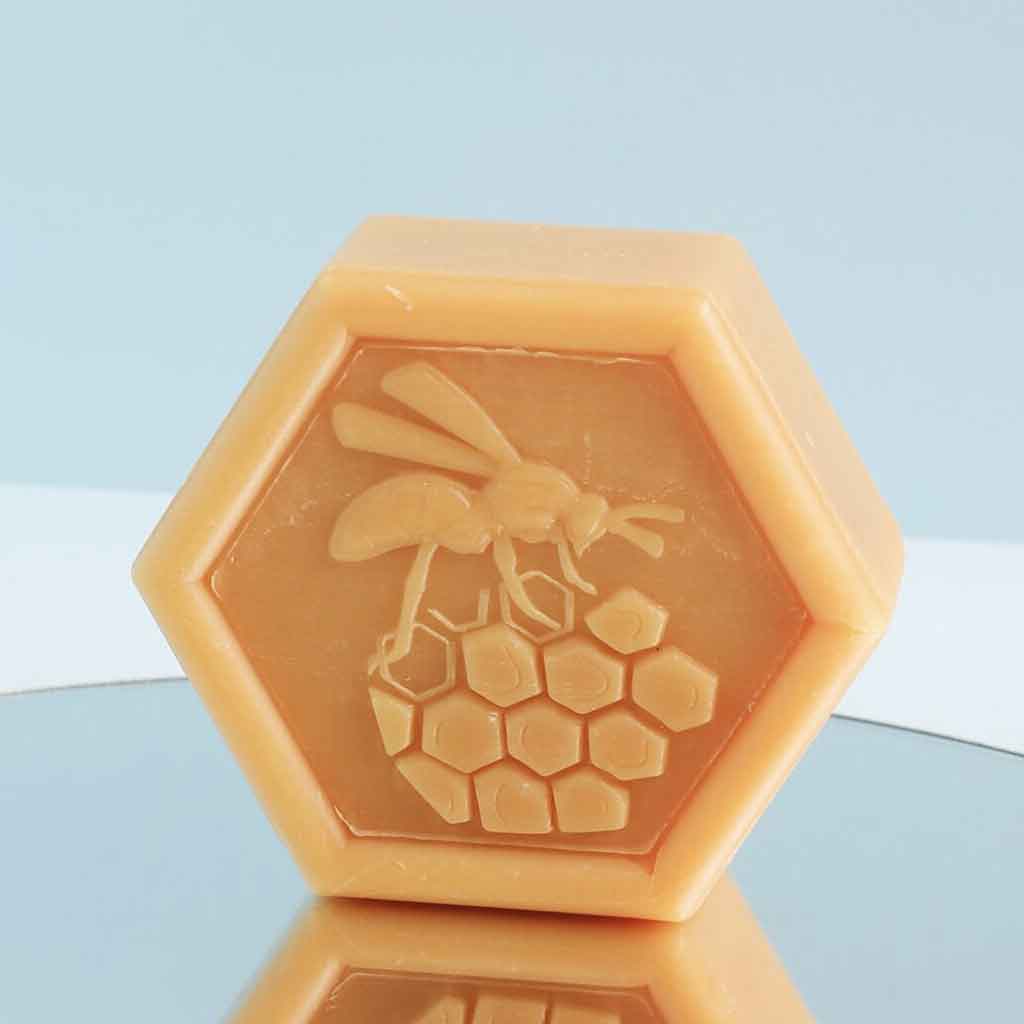 Jabón natural hexagonal vegetal Jalea Real | APINFIORE
