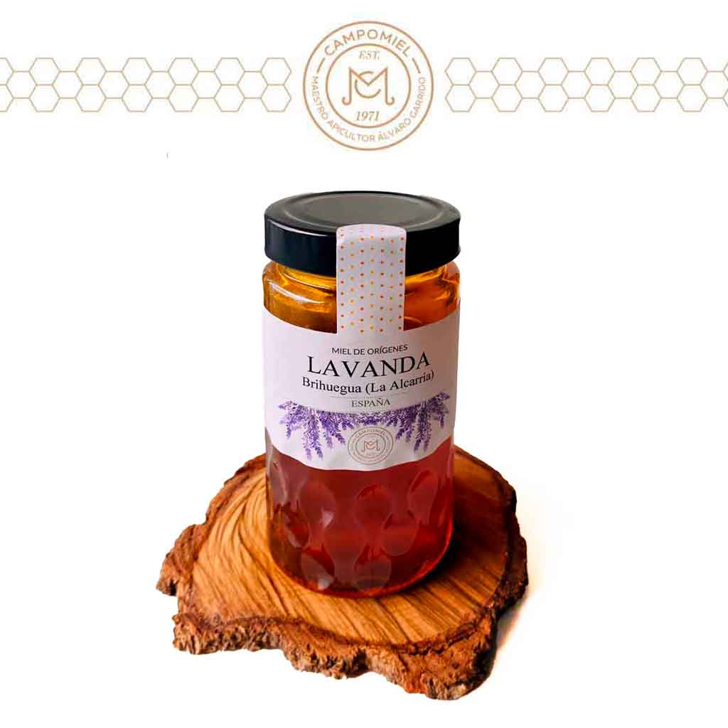 Miel  de la Alcarria, flores de Lavanda | Mieleria Campomiel