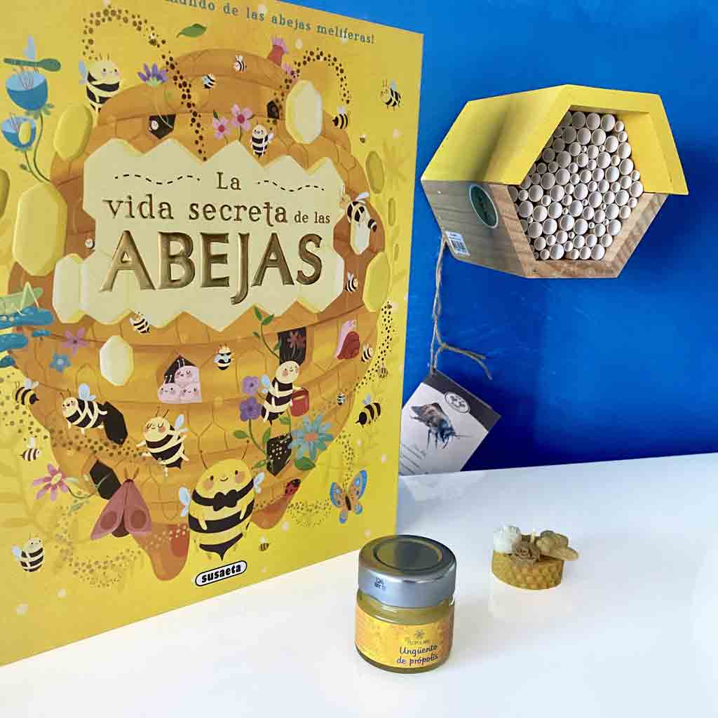 Pack con Libro Secretos de Abejas