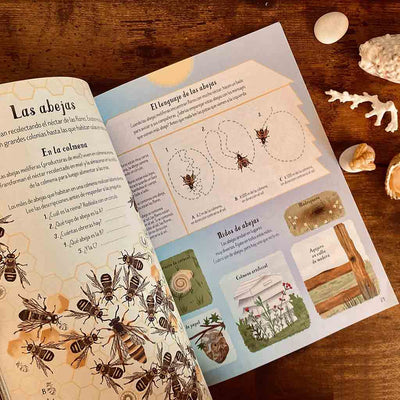 Pasatiempos y Juegos en la Naturaleza | Libro de actividades para 7-8 años