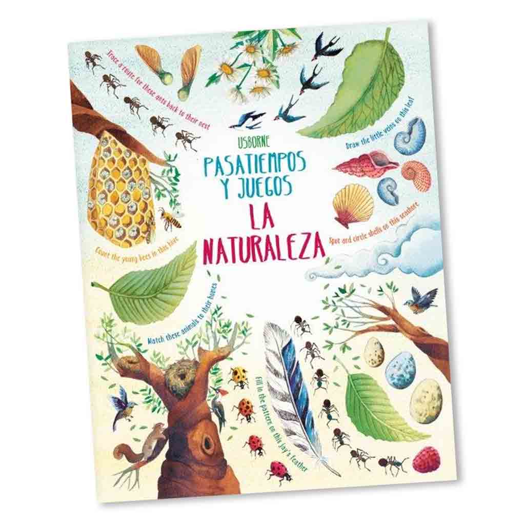 Pasatiempos y Juegos en la Naturaleza | Libro de actividades para 7-8 años