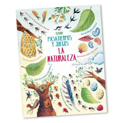 Pasatiempos y Juegos en la Naturaleza | Libro de actividades para 7-8 años