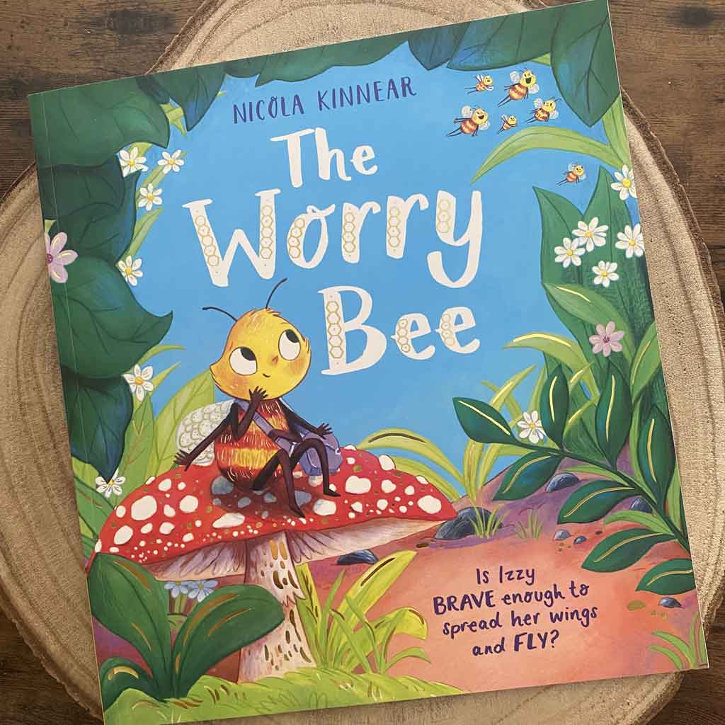 The Worry Bee (Edición en inglés) – Libro ilustrado infantil de Nicola Kinnear | +3 años