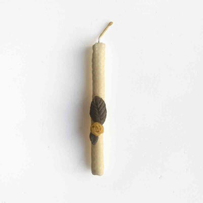 Velas de Cumpleaños de Cera de Abeja Blanca – Pack 7 Handmade