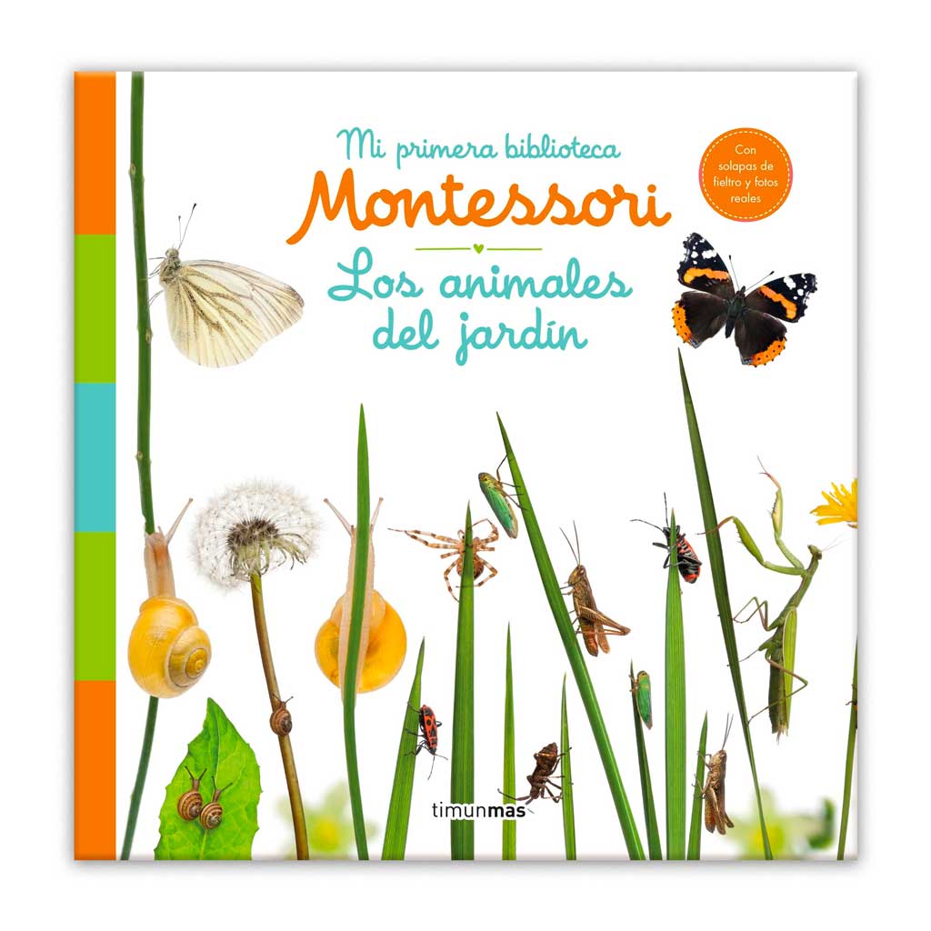 LOS ANIMALES DEL JARDÍN | Mi primera biblioteca Montessori
