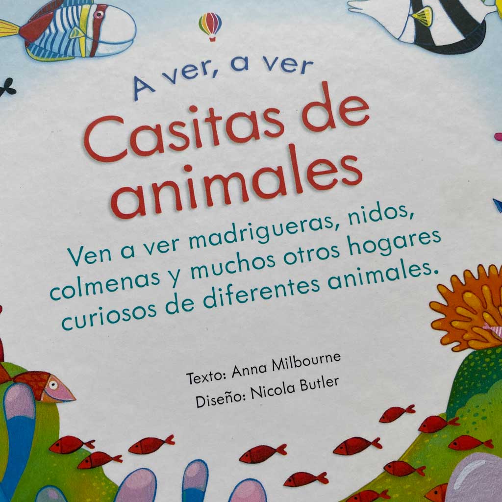 CASITAS DE ANIMALES cuento corto | + 3 años