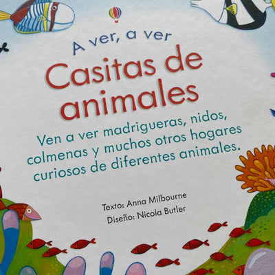 CASITAS DE ANIMALES cuento corto | + 3 años